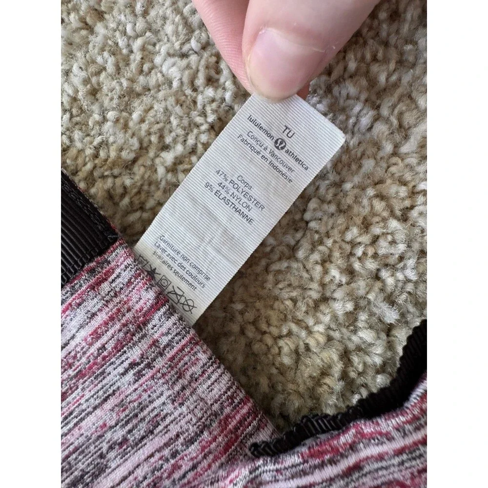 Lululemon Vinyasa Scarf Space Dye Berry Camo Infinity Wrap OS Yoga Cozy